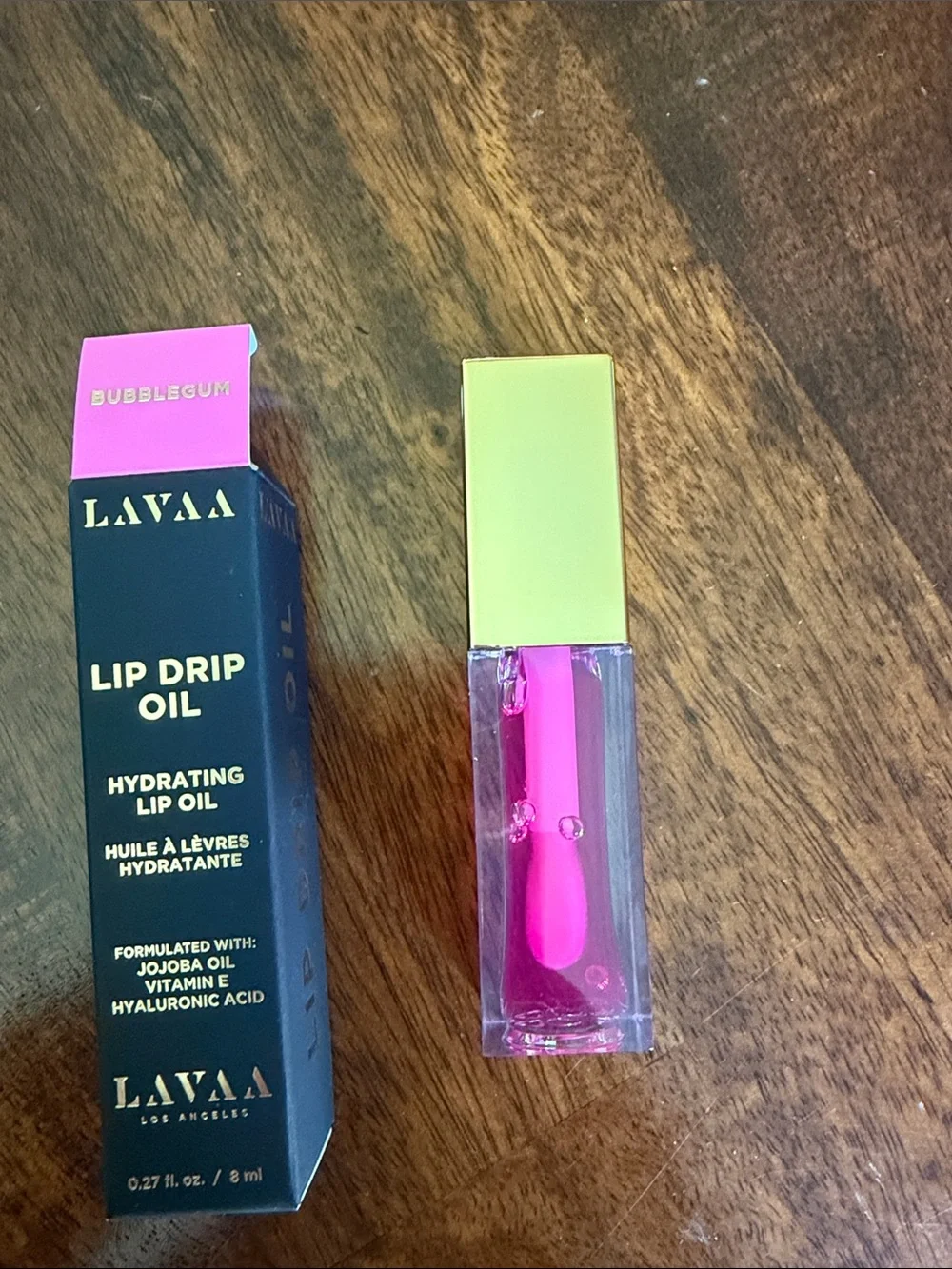 Lavaa Lip Drip Oil Hydrating Lip Oil - Black Packaging